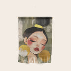 Golden Silence Modern Muse Wall Hanging Gallery Image 1