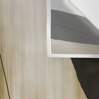 Forest, Water, Lines - abstract nature photograph long explosure Wall Tapestry Gallery Image 3