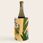 Moroccan Coast Tropical Sunset Scene Wine Chiller Gallery Image 2