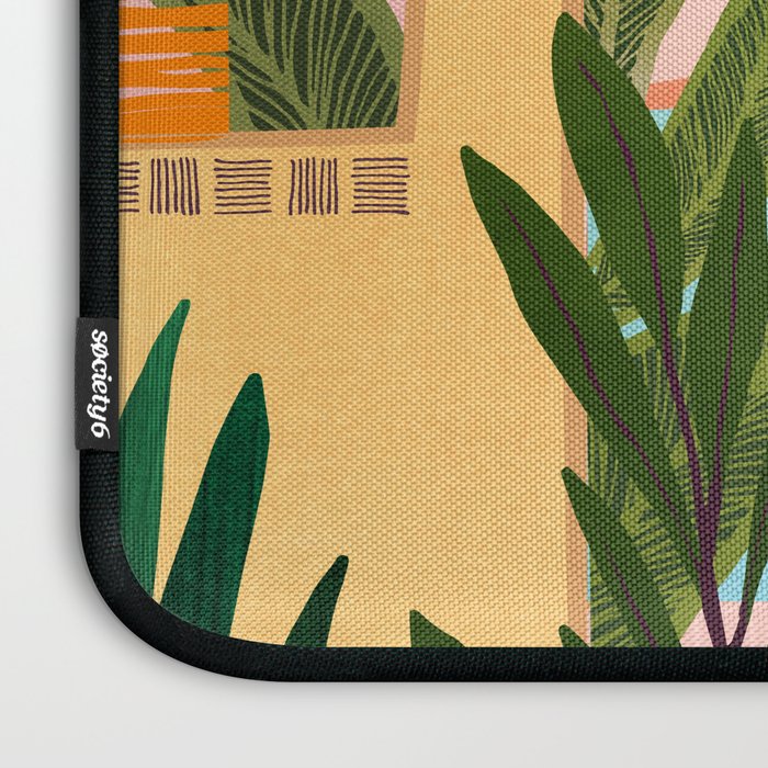 Moroccan Coast Tropical Sunset Scene Laptop Sleeve Gallery Image 3