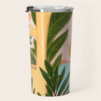 Moroccan Coast Tropical Sunset Scene Travel Mug Gallery Image 3