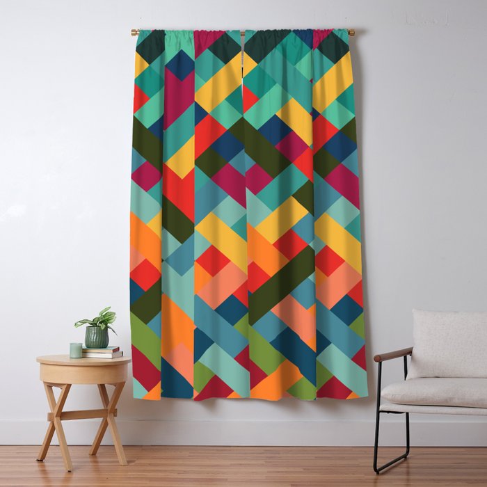 Weave Pattern Window Curtain Gallery Image 5