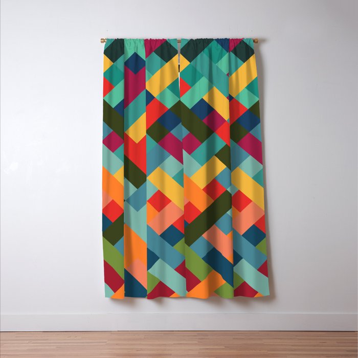 Weave Pattern Window Curtain Gallery Image 3