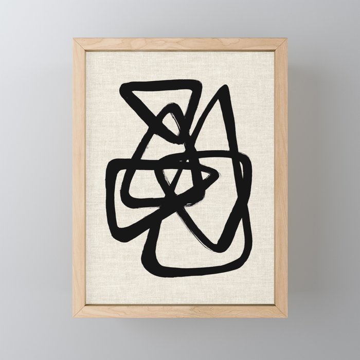 A Family Of Five Mini Art Print Gallery Image 1