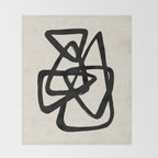A Family Of Five Throw Blanket Gallery Image 2