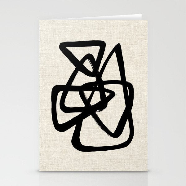 A Family Of Five Stationery Card Gallery Image 1