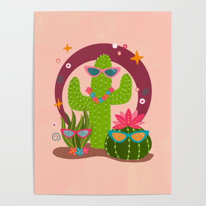 Cactus fiesta Poster Gallery Image 4
