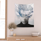 clouds Wall Tapestry Gallery Image 2