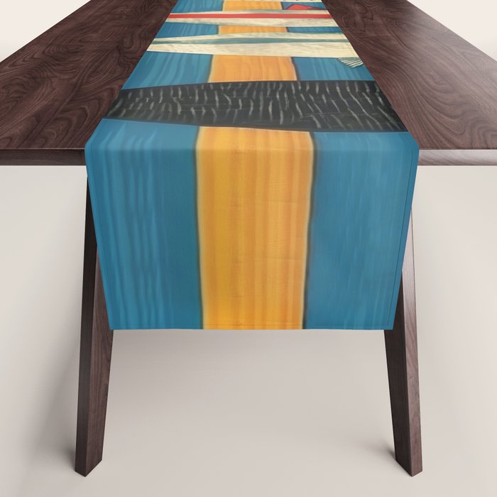 Stripes of the Sea Table Runner Gallery Image 1
