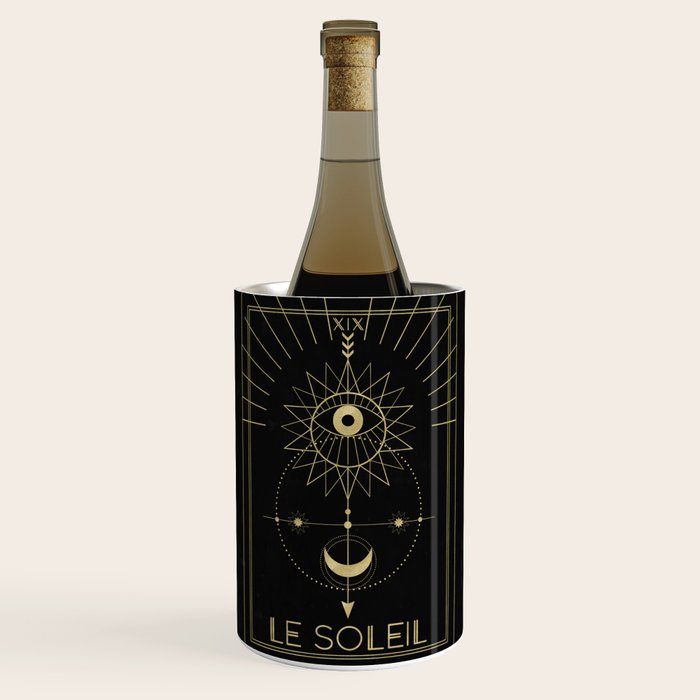 Le Soleil or The Sun Tarot Wine Chiller Gallery Image 1