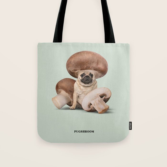 Pugshroom Tote Bag Gallery Image 1