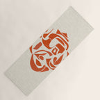 Orange Samurai Yoga Mat Gallery Image 1