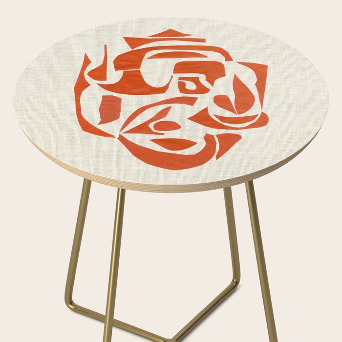 Orange Samurai Side Table Gallery Image 2