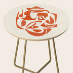 Orange Samurai Side Table Gallery Image 2