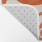 Orange Samurai Bath Mat Gallery Image 2