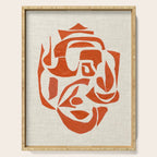 Orange Samurai Serving Tray Gallery Image 1