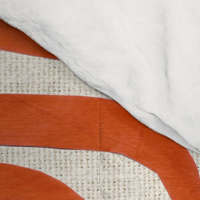 Orange Samurai Comforter Gallery Image 4