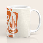Orange Samurai Coffee Mug Gallery Image 1