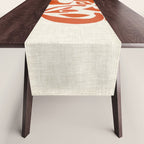 Orange Samurai Table Runner Gallery Image 1