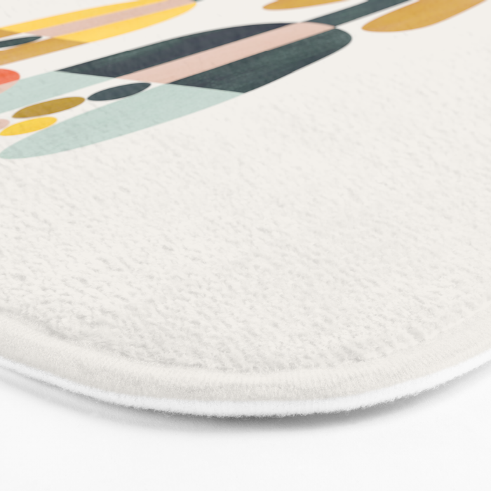 Two flowers Bath Mat Gallery Image 3