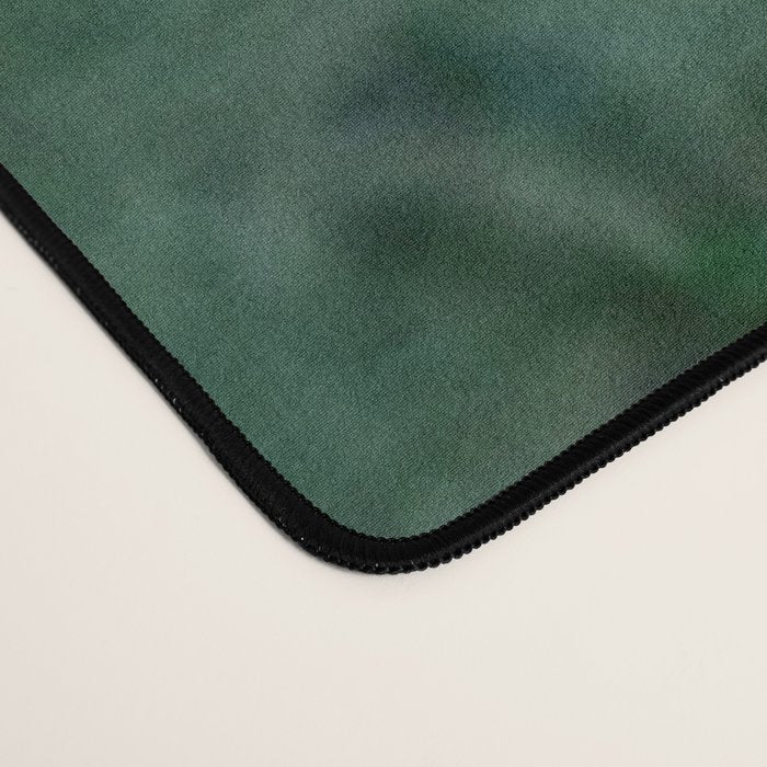 RED GERANIUMS GREEN GARDEN ART Desk Mat Gallery Image 4