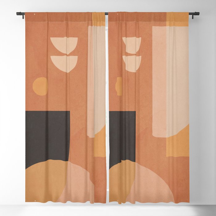 Abstract Art / Shapes Window Curtain Gallery Image 5