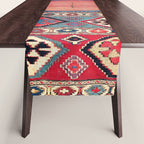 Shahsavan  Antique Azerbaijan Persian Khorjin Print Table Runner Gallery Image 1
