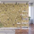Illuminated star sky A Wall Mural Gallery Image 1