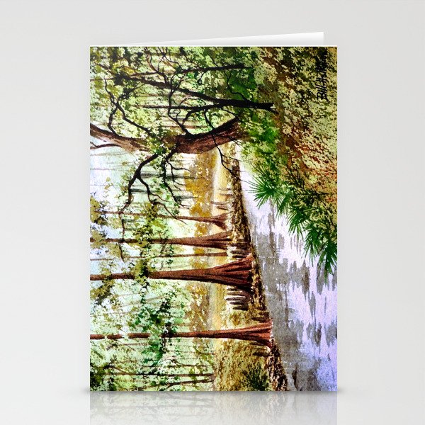 Sopchoppy River Florida Stationery Card Gallery Image 1