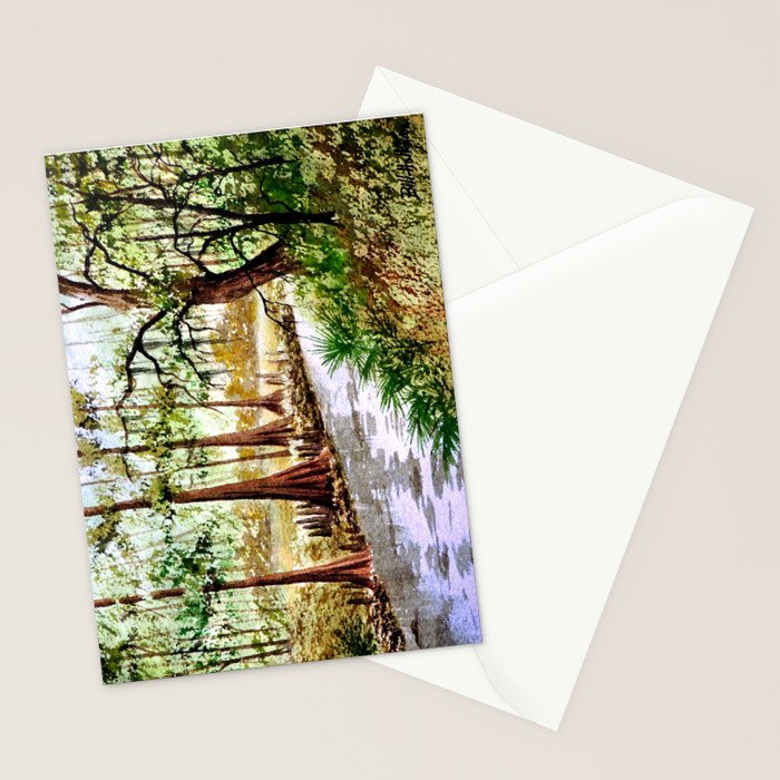 Sopchoppy River Florida Stationery Card Gallery Image 2