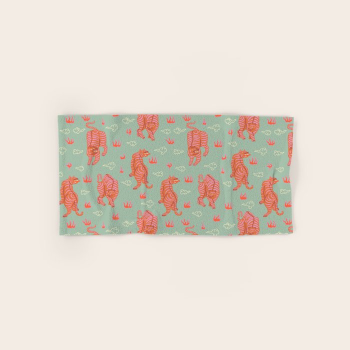Tibetan tigers Bath Towel Gallery Image 1
