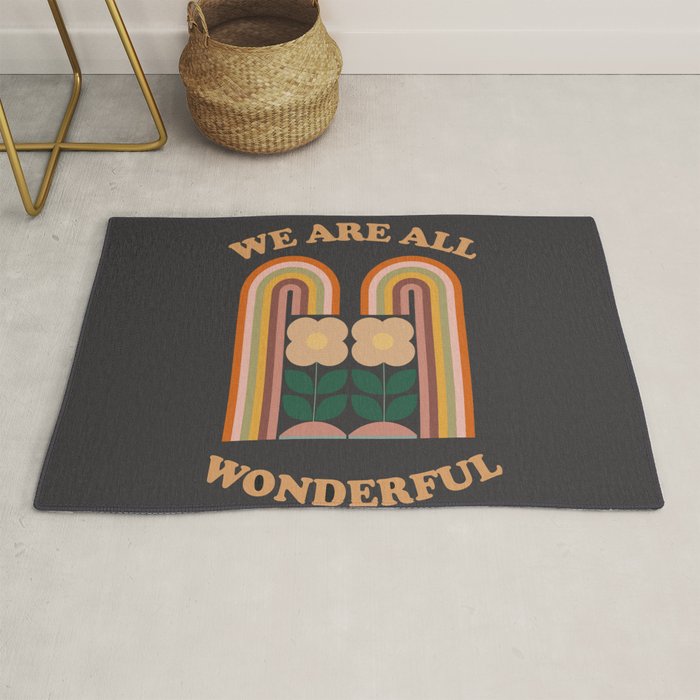We Are All Wonderful  Rug Gallery Image 1