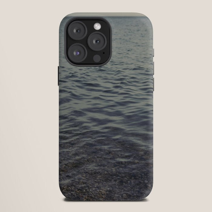 How Far is the Horizon - Lake Michigan nature travel photography iPhone Case Gallery Image 12
