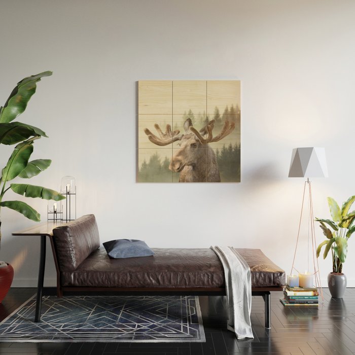 Moose Wood Wall Art Gallery Image 2