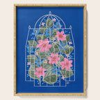 Garden in a Glass House Serving Tray Gallery Image 1
