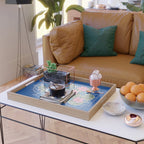 Garden in a Glass House Serving Tray Gallery Image 2
