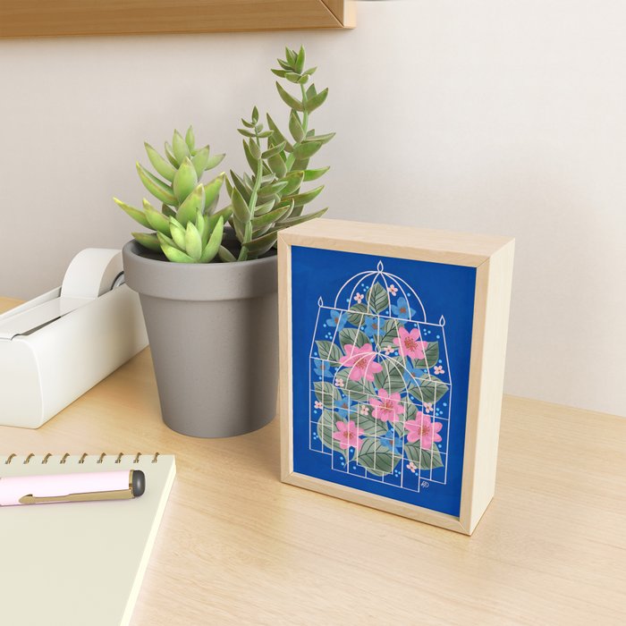 Garden in a Glass House Mini Art Print Gallery Image 2