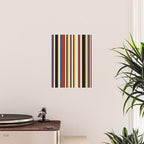 Classic Stripes IX - Bauhaus Palette Poster Gallery Image 2