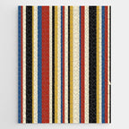 Classic Stripes IX - Bauhaus Palette Jigsaw Puzzle Gallery Image 1