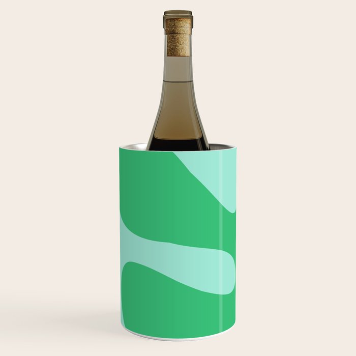 Matisse Poster 2. Leaf & Sun in Green & Pink Wine Chiller Gallery Image 2