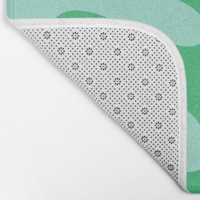 Matisse Poster 2. Leaf & Sun in Green & Pink Bath Mat Gallery Image 2