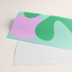 Matisse Poster 2. Leaf & Sun in Green & Pink Wrapping Paper Gallery Image 2