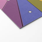 The Sun and the Moon - retro abstract Welcome Mat Gallery Image 2