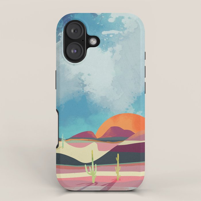 Pink Desert Glow iPhone Case Gallery Image 1