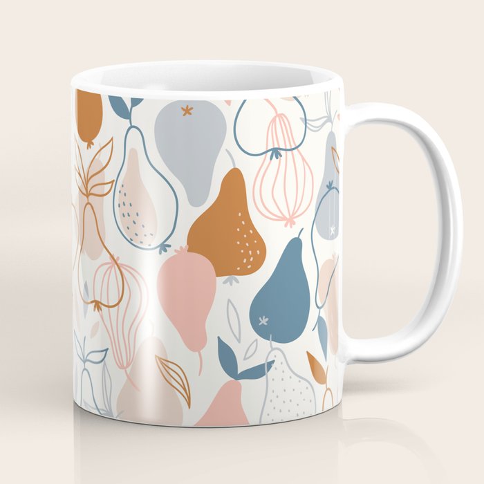 Pears in Scandinavian style Coffee Mug Gallery Image 1