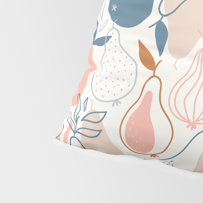 Pears in Scandinavian style Pillow Sham Gallery Image 4