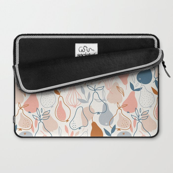 Pears in Scandinavian style Laptop Sleeve Gallery Image 2
