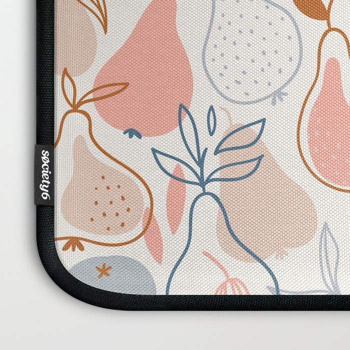 Pears in Scandinavian style Laptop Sleeve Gallery Image 3