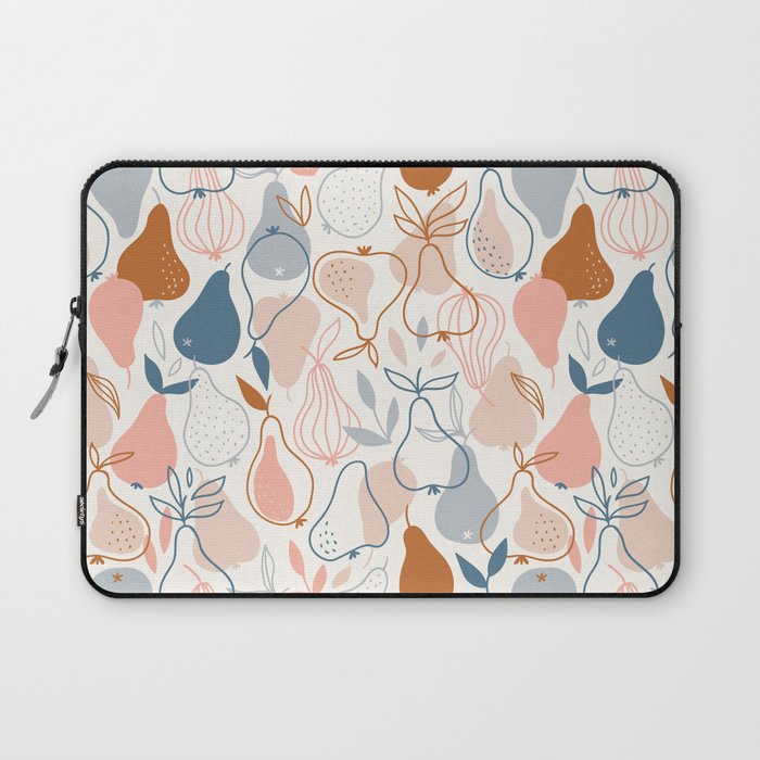 Pears in Scandinavian style Laptop Sleeve Gallery Image 1