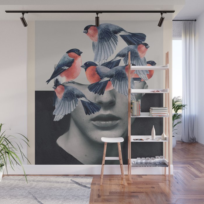 Birds Wall Mural Gallery Image 1